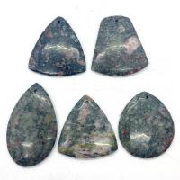Colgantes de Gemas, Piedras preciosas, unisexo, color mixto, 35x45-25x55mm, 5PCs/Bolsa, Vendido por Bolsa