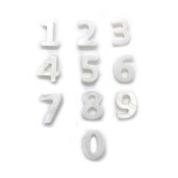 Naturlig Freshwater Shell Perler, Nummer, du kan DIY & forskellige stilarter for valg & ingen hul, hvid, 10mm, Solgt af PC