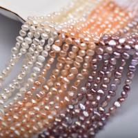 Keshi Cultured Freshwater Pearl Beads irregular DIY 3-4mm Sold Per Approx 36-38 cm Strand