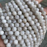 Perle naturelle Agate Crazy, agate folle, Rond, poli, DIY & normes différentes pour le choix, Vendu par Environ 14.96 pouce brin