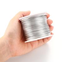 Aluminium Wire, forgyldt, du kan DIY, flere farver til valg, nikkel, bly & cadmium fri, 2mm, Ca. 30m/Spool, Solgt af Spool