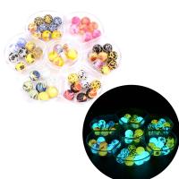 silikone Beads, Silicone, du kan DIY & forskellige design til valg & luminated, 15mm, Solgt af PC