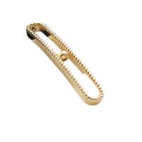Brass távtartó gyöngyök, Sárgaréz, kiváló minőségű arany színű aranyozott, Által értékesített PC