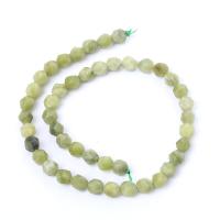 Southern Jade Beads Round polished Star Cut Faceted & DIY green 8mm Sold Per Approx 14.96 Inch Strand