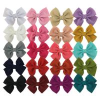 Hair Accessories DIY Findings Cloth Bowknot handmade 100mm Sold By PC