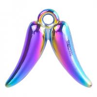 Zinc Alloy Pendants Cayenne colorful plated Unisex nickel lead & cadmium free Length Approx 50 cm Sold By PC