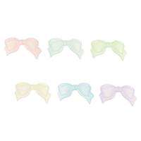 Frosted Acrylic Beads Bowknot DIY Approx 1mm Approx Sold By Bag