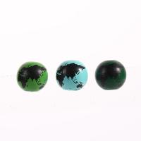 Wood Beads Round printing DIY 16mm Approx Sold By Bag