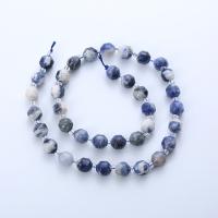 Sodalit perle, Krug, uglađen, možete DIY & različite veličine za izbor & faceted, plav, Prodano Per Približno 14.96 inčni Strand