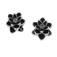 Zinc Alloy Flower Beads antique silver color plated DIY & blacken nickel lead & cadmium free Approx 1mm Sold By KG