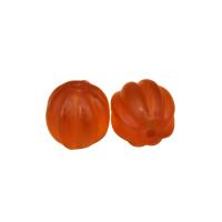 Lampwork Beads Pumpkin DIY & frosted 12mm Sold By PC