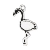 Zinc Alloy Animal Pendants Crane antique silver color plated Unisex nickel lead & cadmium free Approx 2mm Sold By KG