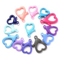 ABS Plastic Lobster Clasp DIY mixed colors Sold By Bag