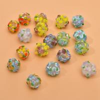 Lampwork Beads hand drawing DIY 12-15mm Sold By PC