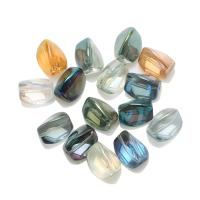 Crystal perle, Kristal, pozlaćen, možete DIY, više boja za izbor, 10x12mm, Prodano By PC