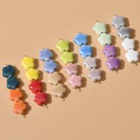 Porcelán Ékszerek Gyöngyök, DIY, több színt a választás, 14mm, Lyuk:Kb 2mm, Kb 22PC-k/Strand, Által értékesített Strand