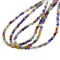 Millefiori Slice lampwork perle, Millefiori lampwork, možete DIY & različite veličine za izbor, miješana boja, Prodano By Strand
