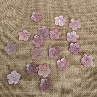 Naturlig Pink Shell Perler, Flower, du kan DIY, lyserød, 28mm, Solgt af PC