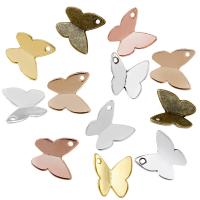 Zinc Alloy Animal Pendants Butterfly plated DIY nickel lead & cadmium free Approx 1mm Sold By PC