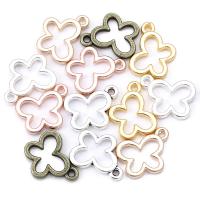 Zinc Alloy Animal Pendants Butterfly plated DIY & hollow nickel lead & cadmium free Approx 1mm Sold By PC
