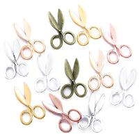 Zinc Alloy Scissors Pendants plated DIY & hollow nickel lead & cadmium free Approx 3mm Sold By PC