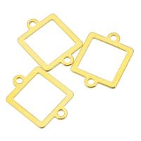 Stainless Steel Connector 201 Stainless Steel Galvanic plating fashion jewelry & Unisex golden Approx 1mm Sold By PC