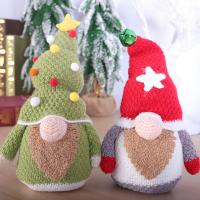 Cloth Christmas Doll, knit, cute & different styles for choice, more colors for choice, Sold By PC