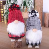 Cloth Christmas Doll, handmade, cute, more colors for choice, 100x200mm, Sold By PC