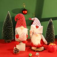 Cloth Christmas Doll, handmade, cute & different styles for choice, 235x400mm, Sold By PC