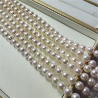 Apvalūs Kultūringas gėlavandenių perlų karoliukai, Gėlo vandens perlų, Turas, Pasidaryk pats, baltas, 10-11mm, Parduota už Apytiksliai 40 cm Strand