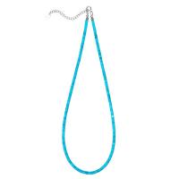 Fashion Turquoise Necklace with Zinc Alloy with 2.75inch extender chain fashion jewelry & for woman Length Approx 15 Inch Sold By PC