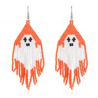 Seedbead Drop Earring Halloween Design & fashion jewelry & for woman nickel lead & cadmium free Sold By Pair
