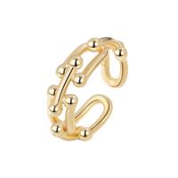 Brass Cuff Finger Ring plated for woman nickel lead & cadmium free 6.80mm US Ring .5 Sold By PC
