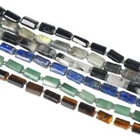 Gemstone Smycken Pärlor, Ädelsten, Kolonn, polerad, DIY & olika material för val, fler färger för val, 8x11mm, Såld Per Ca 14.96 inch Strand