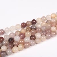 Gemstone Smycken Pärlor, Ädelsten, Rund, polerad, DIY, blandade färger, 6-12mm, Såld Per Ca 14.96 inch Strand