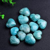 ​Amazonite​ Decoration Heart natural for home and office Sold By PC