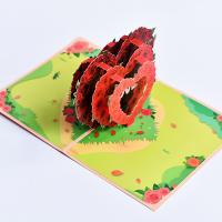 Paperi 3D tervehdyskortin, käsintehty, Taitettava & 3D-efekti, 150x200mm, Myymät PC