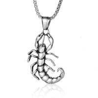 Titanium Steel Pendants Scorpion anoint punk style & for man Sold By PC