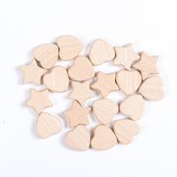 Beech Wood Beads & DIY 25-28mm Sold By PC