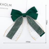 Hair Accessories DIY Findings Polyester Bowknot handmade Sold By PC