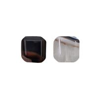 Agate Beads Square polished DIY mixed colors Approx Sold By Strand