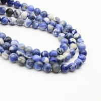 Sodalit perle, uglađen, možete DIY & različite veličine za izbor, Prodano Per Približno 14.96 inčni Strand