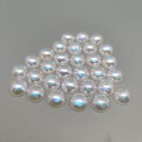 Hair Accessories DIY Findings, ABS Plastic Pearl, different size for choice, white, Sold By PC