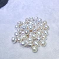 Cultured Rice Freshwater Pearl Beads DIY white 11-13mm Sold By PC