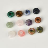 Gemstone Smycken Pärlor, Natursten, Donut, DIY & olika material för val, fler färger för val, 10x5mm, Säljs av PC