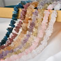 Gemstone Smycken Pärlor, Natursten, Oregelbunden, DIY & olika material för val, fler färger för val, 8-10mm, Ca 65PC/Strand, Säljs av Strand