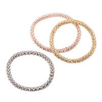 Zinc Alloy Bracelet Donut plated three pieces & fashion jewelry & Unisex mixed colors nickel lead & cadmium free Length 20 cm Sold By Set