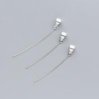 925 Sterling Silver Bail Setting DIY silver color Sold By PC