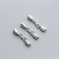925 Sterling Silver S Hook Clasp DIY silver color 28mm Inner Approx 3mm Sold By PC