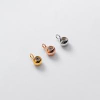 925 Sterling Sølv Prop Beads, med Silicone, forgyldt, du kan DIY & forskellig størrelse for valg, flere farver til valg, Solgt af PC